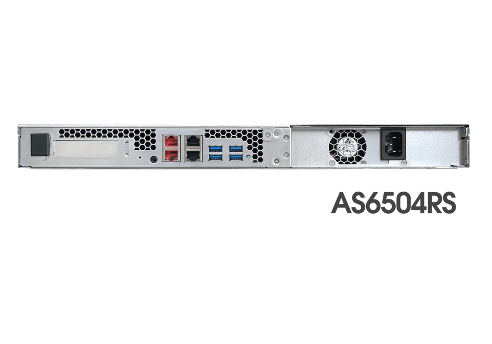 Asustor AS6504RS 4-bay 1U Intel C3538 8GB Asustor AS6504RS 4-bay 1U Intel C3538 8GB