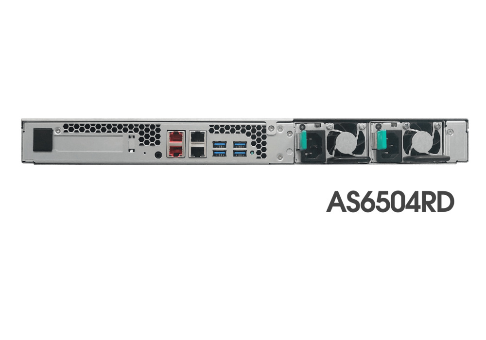 Asustor AS6504RD 4-bay 1U Intel C3538 8GB Asustor AS6504RD 4-bay 1U Intel C3538 8GB