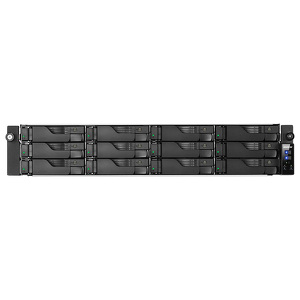 Miniatura produktu: Serwer plików Asustor AS7112RDX 12-bay 2U, Intel Xeon E-2224 Quad-Core 3.4GHz , 8GB DDR4 ECC UDIMM, GbE x4. M.2 Drive Slots x2. PCIe Gen3. USB 3.2Gen2. 2x 550W Redundant