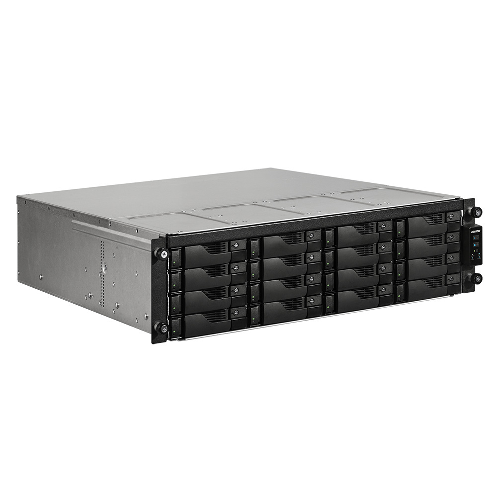 Serwer plików Asustor AS7116RDX 16-bay 3U, Intel Xeon E-2224 Quad-Core 3.4GHz , 8GB DDR4 ECC UDIMM, GbE x4. M.2 Drive Slots x2. PCIe Gen3. USB 3.2Gen2. 2x 550W Redundant Serwer plików Asustor AS7116RDX 16-bay 3U, Intel Xeon E-2224 Quad-Core 3.4GHz , 8GB DDR4 ECC UDIMM, GbE x4. M.2 Drive Slots x2. PCIe Gen3. USB 3.2Gen2. 2x 550W Redundant