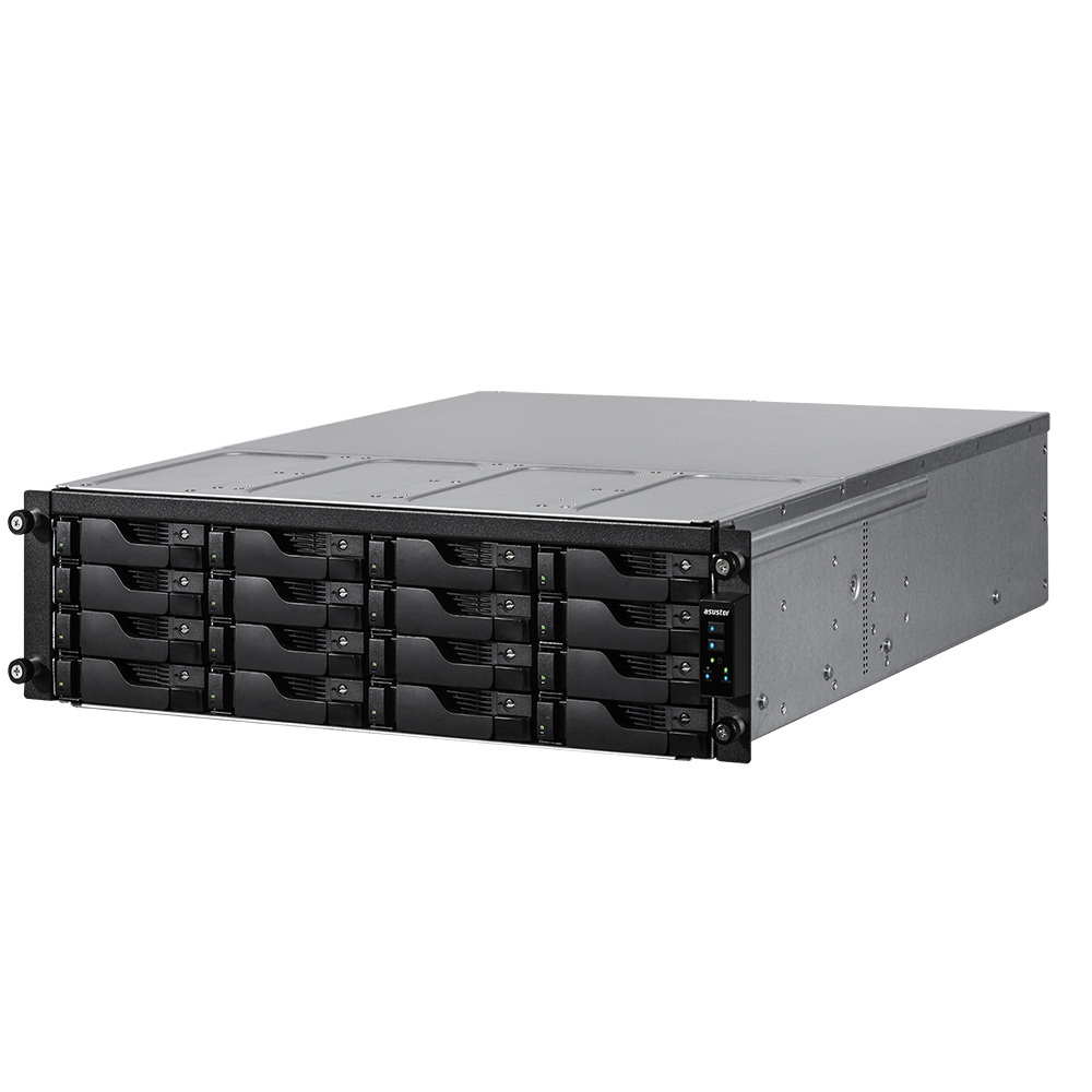 Serwer plików Asustor AS7116RDX 16-bay 3U, Intel Xeon E-2224 Quad-Core 3.4GHz , 8GB DDR4 ECC UDIMM, GbE x4. M.2 Drive Slots x2. PCIe Gen3. USB 3.2Gen2. 2x 550W Redundant Serwer plików Asustor AS7116RDX 16-bay 3U, Intel Xeon E-2224 Quad-Core 3.4GHz , 8GB DDR4 ECC UDIMM, GbE x4. M.2 Drive Slots x2. PCIe Gen3. USB 3.2Gen2. 2x 550W Redundant