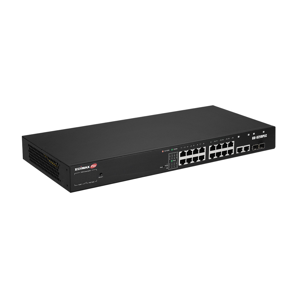 EDIMAX GS-5216PLC 16-portowy gigabit Switch EDIMAX GS-5216PLC 16-portowy gigabit Switch