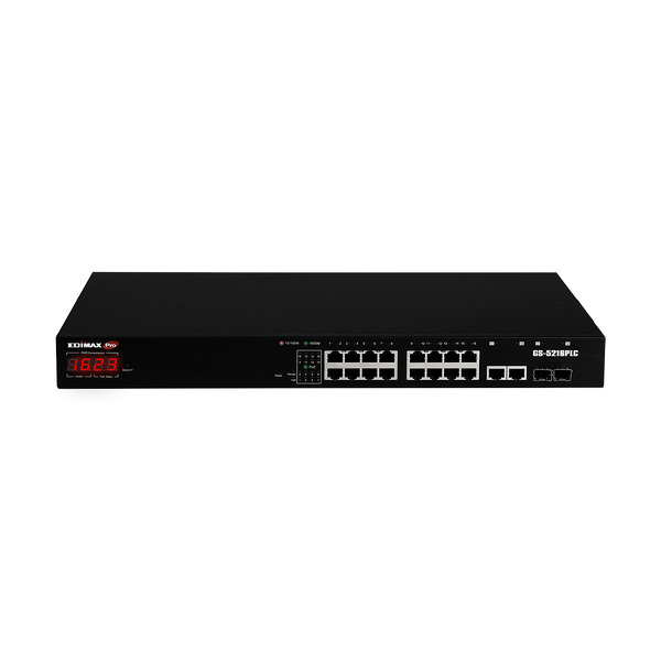 Zdjęcie produktu: EDIMAX GS-5216PLC 16-portowy gigabit Switch Zdjęcie produktu: EDIMAX GS-5216PLC 16-portowy gigabit Switch