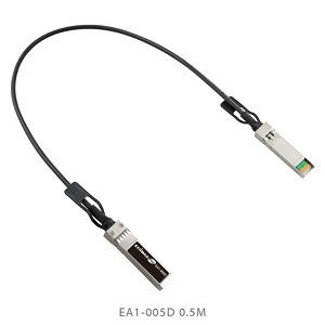 Miniatura produktu: EDIMAX EA1-005D 10GbE SFP+ DAC Direct Attach Cable Miniatura produktu: EDIMAX EA1-005D 10GbE SFP+ DAC Direct Attach Cable