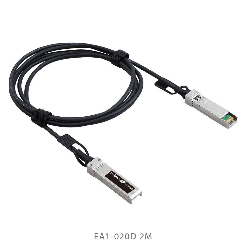 EDIMAX EA1-020D 10GbE SFP+ DAC Direct Attach EDIMAX EA1-020D 10GbE SFP+ DAC Direct Attach