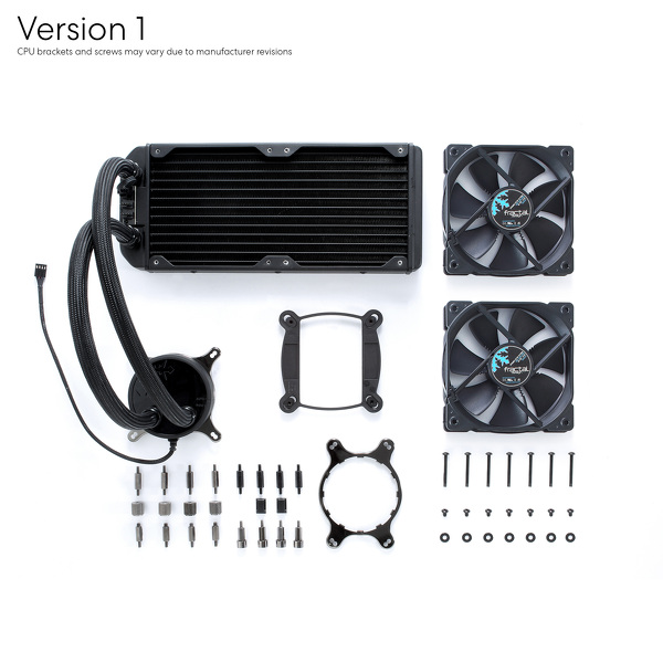 Zdjęcie produktu: Chłodzenie wodne Fractal Design Celsius S24 Blackout (FD-WCU-CELSIUS-S24-BKO)