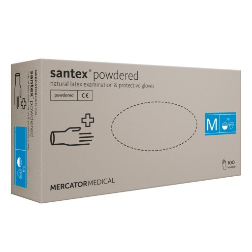 Rękawiczki nitrylowe białe M 100szt. Rękawiczki nitrylowe białe M 100szt.