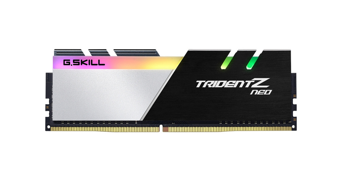 Zdjęcie produktu: Pamięć G.Skill TridentZ RGB Neo AMD DDR4 32GB (2x16GB) 3600MHz CL18 XMP2 F4-3600C18D-32GTZN Zdjęcie produktu: Pamięć G.Skill TridentZ RGB Neo AMD DDR4 32GB (2x16GB) 3600MHz CL18 XMP2 F4-3600C18D-32GTZN