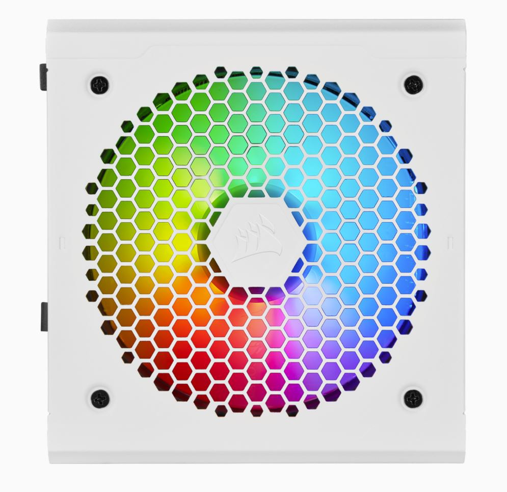 Zasilacz Corsair CX750F RGB 750W Biały (CP-9020227-EU)