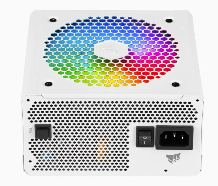 Zdjęcie produktu: Zasilacz Corsair CX750F RGB 750W Biały (CP-9020227-EU)