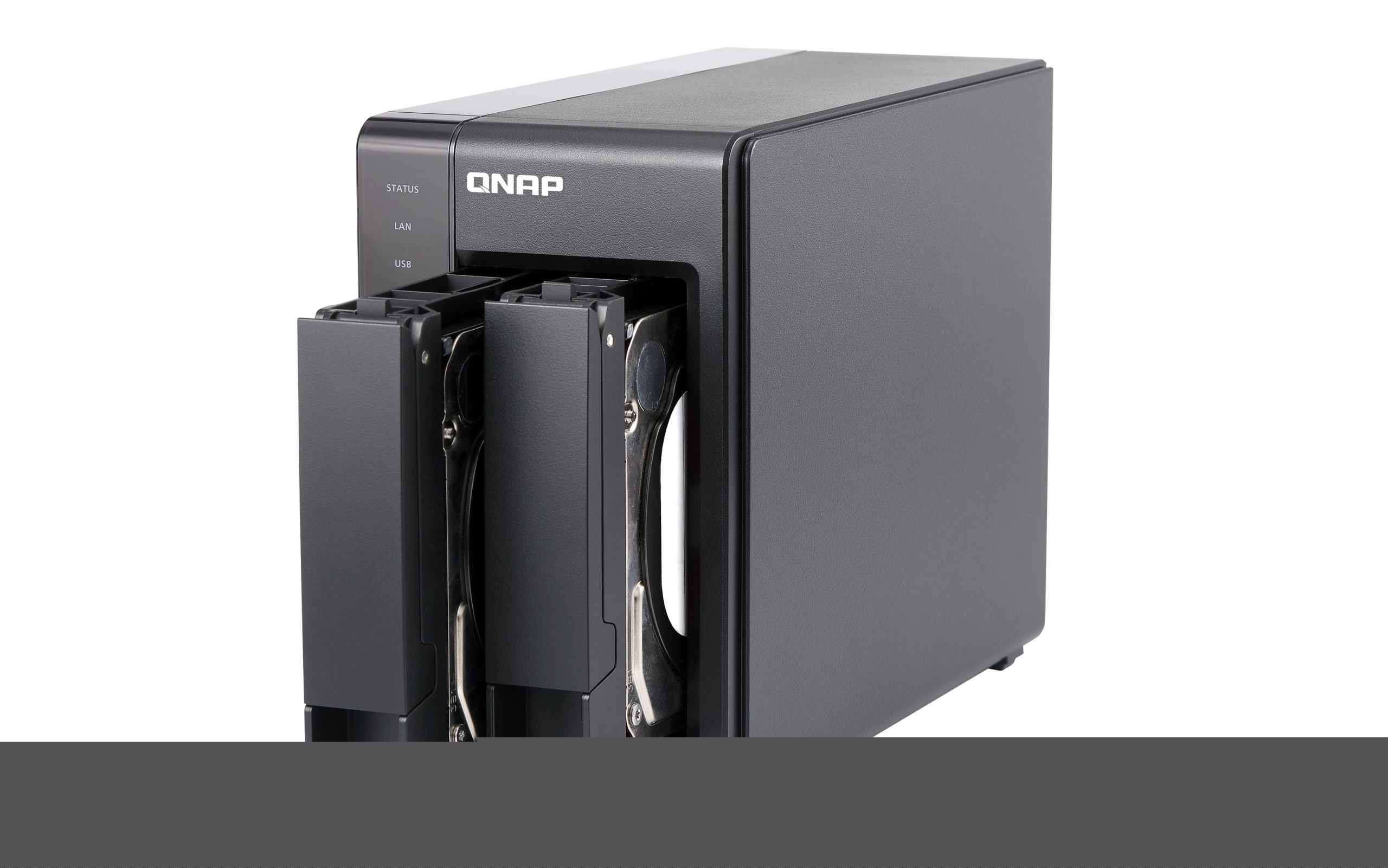 Serwer plików QNAP TS-251+-2G rozbudowany do 16G 2-bay TurboNAS, SATA 6G, Celeron 2.0G quad, 2G RAM, 2xGbE LAN, 2xUSB 3.0, HDMI.