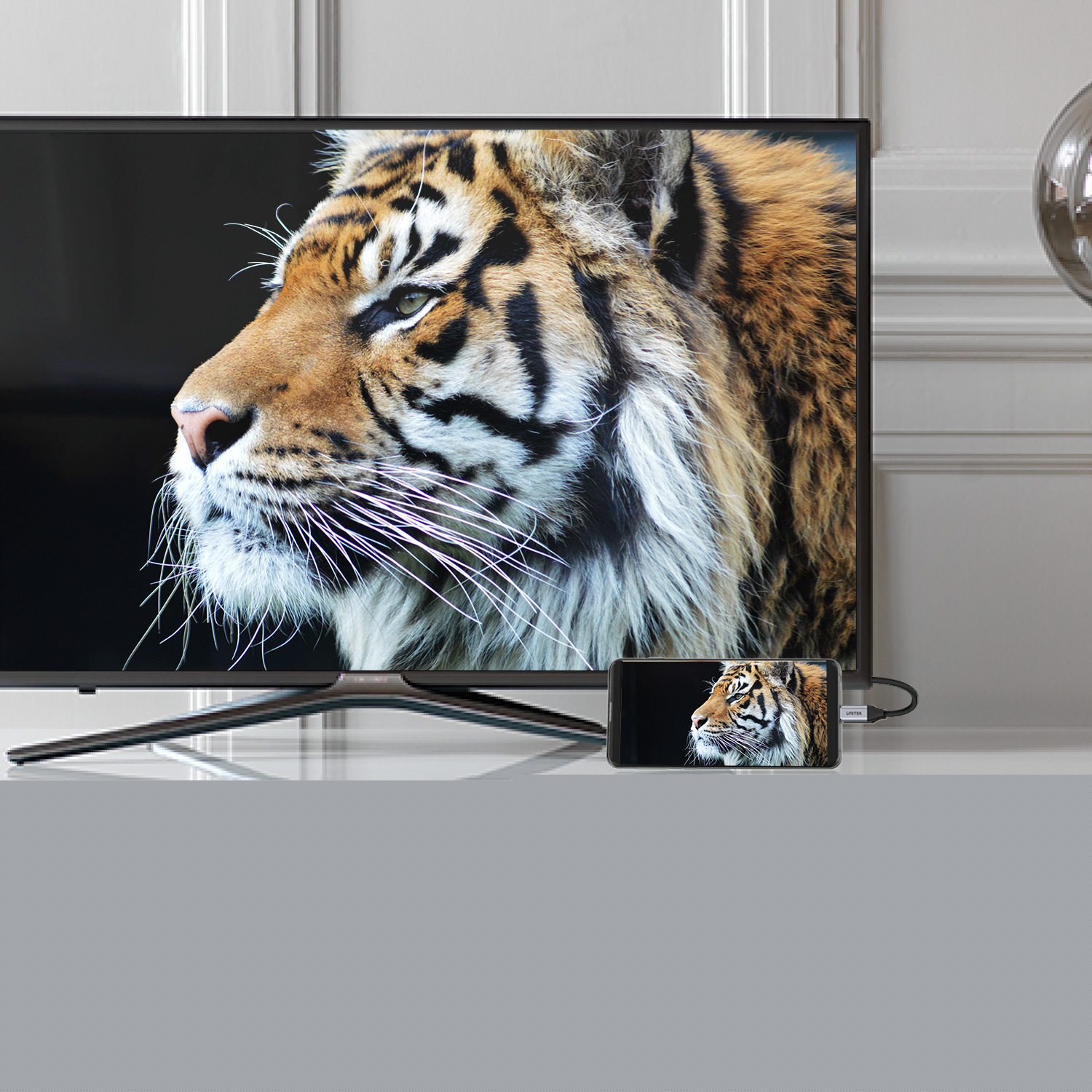 Unitek Przewód USB Typ-C do USB Typ-C 2m 5Gbps 4K 60Hz 20V/2A