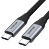 Przewód ładujący USB Typ-C do USB Typ-C 2m 5Gbps 4K 60Hz 20V/2A Unitek (C14091ABK)