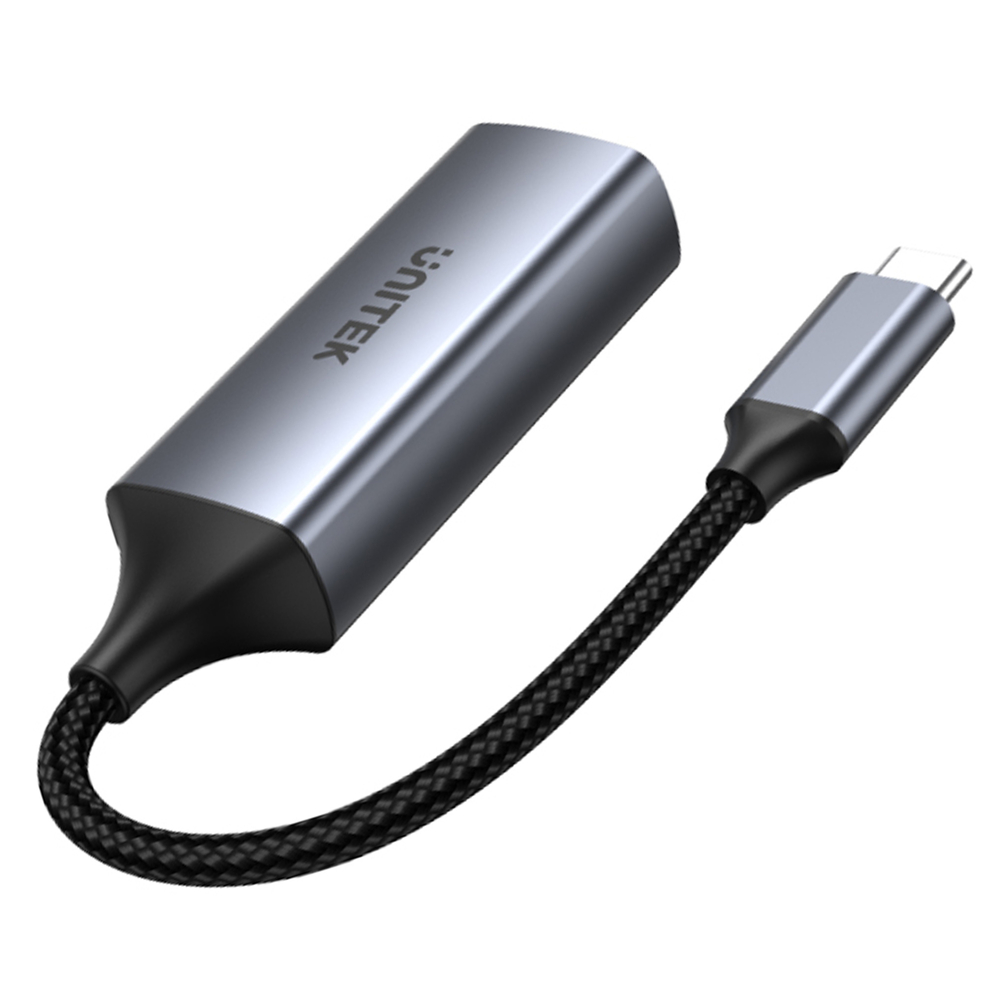 Unitek Adapter USB Typ-C na VGA FullHD aluminiowy 15 cm (V1413A) Unitek Adapter USB Typ-C na VGA FullHD aluminiowy 15 cm (V1413A)