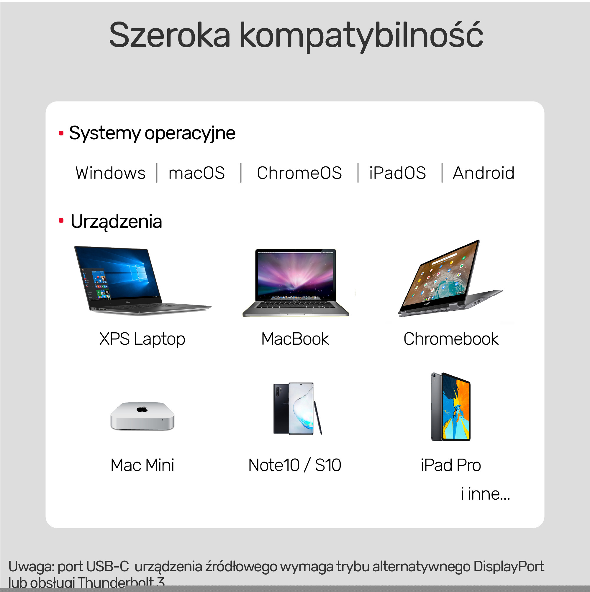Unitek Adapter USB Typ-C na VGA FullHD aluminiowy 15 cm (V1413A) Unitek Adapter USB Typ-C na VGA FullHD aluminiowy 15 cm (V1413A)