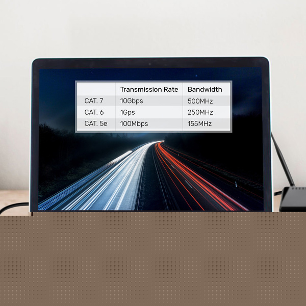 Zdjęcie produktu: Unitek Patch Cable CAT.7 czarny 15M płaski (C1897BK-15M) Zdjęcie produktu: Unitek Patch Cable CAT.7 czarny 15M płaski (C1897BK-15M)