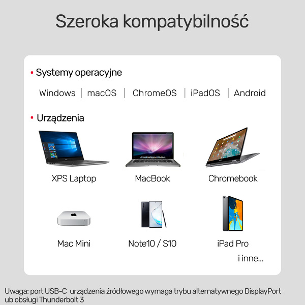 Zdjęcie produktu: Unitek Adapter USB Typ-C na HDMI 2.0 4K@60Hz aluminiowy 15 cm (V1412A)