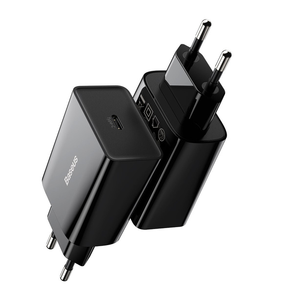 Zdjęcie produktu: Ładowarka sieciowa Baseus Speed Mini Quick Charger TYP-C 20W, 3A - czarna (CCFS-SN01)