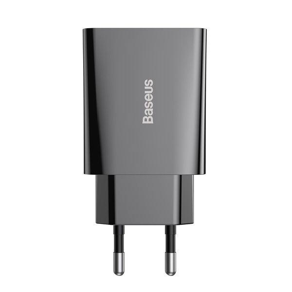 Zdjęcie produktu: Ładowarka sieciowa Baseus Speed Mini Quick Charger TYP-C 20W, 3A - czarna (CCFS-SN01)