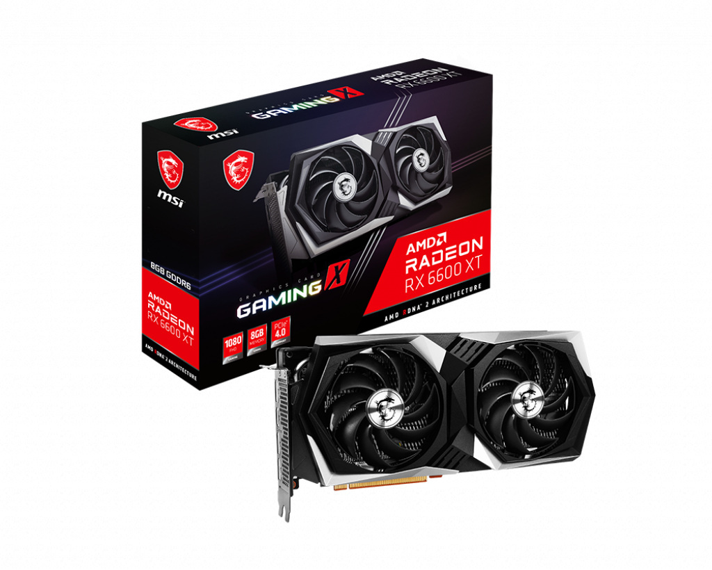 MSI Radeon RX 6600 XT GAMING X 8GB GDDR6 FreeSync MSI Radeon RX 6600 XT GAMING X 8GB GDDR6 FreeSync