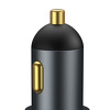 Miniatura zdjęcia: Ładowarka samochodowa Baseus Share Together Fast z gniazdem zapalniczki, 2x USB, 120W - szara (CCBT-D0G) Miniatura zdjęcia: Ładowarka samochodowa Baseus Share Together Fast z gniazdem zapalniczki, 2x USB, 120W - szara (CCBT-D0G)
