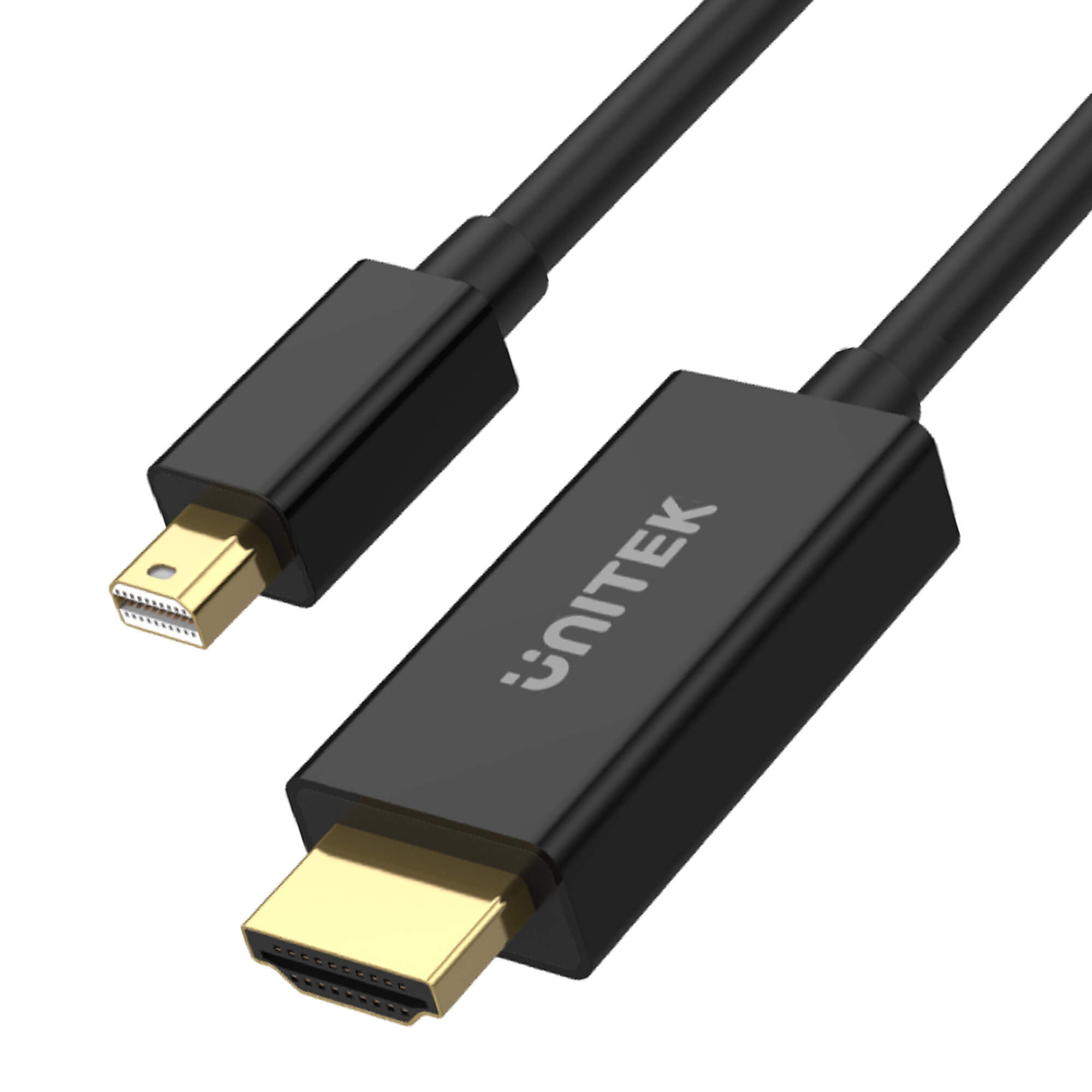 Przewód miniDisplayPort - HDMI 4K 30Hz Unitek 2m (V1152A) Przewód miniDisplayPort - HDMI 4K 30Hz Unitek 2m (V1152A)