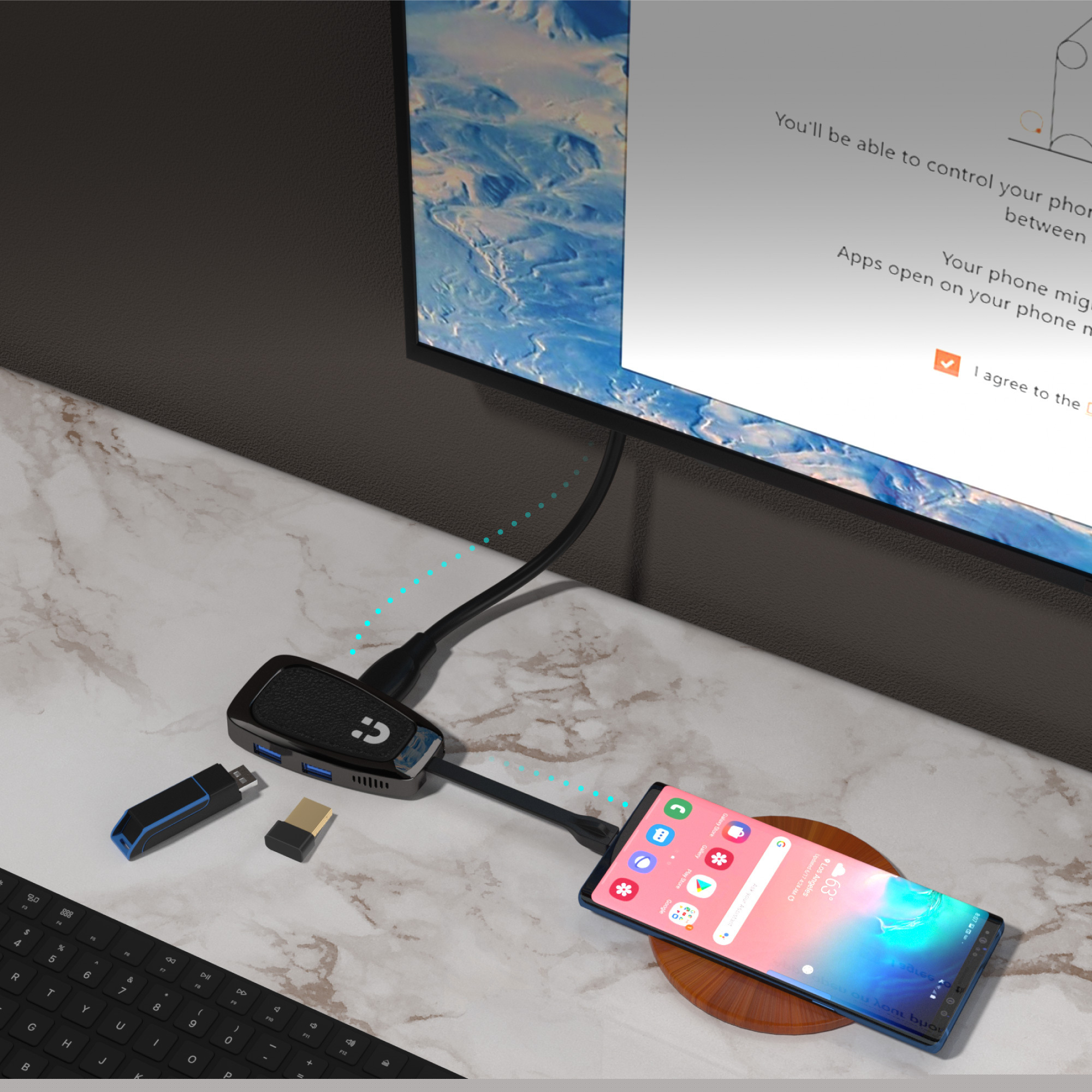 Unitek HUB USB TYP-C 10Gbps (D1053A)