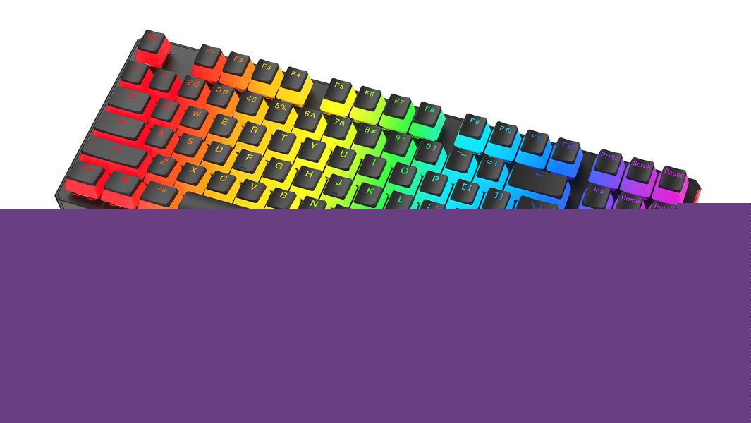 Zdjęcie produktu: Klawiatura gamingowa SPC Gear GK630K Pudding Tournament Kailh Blue RGB (SPG059)