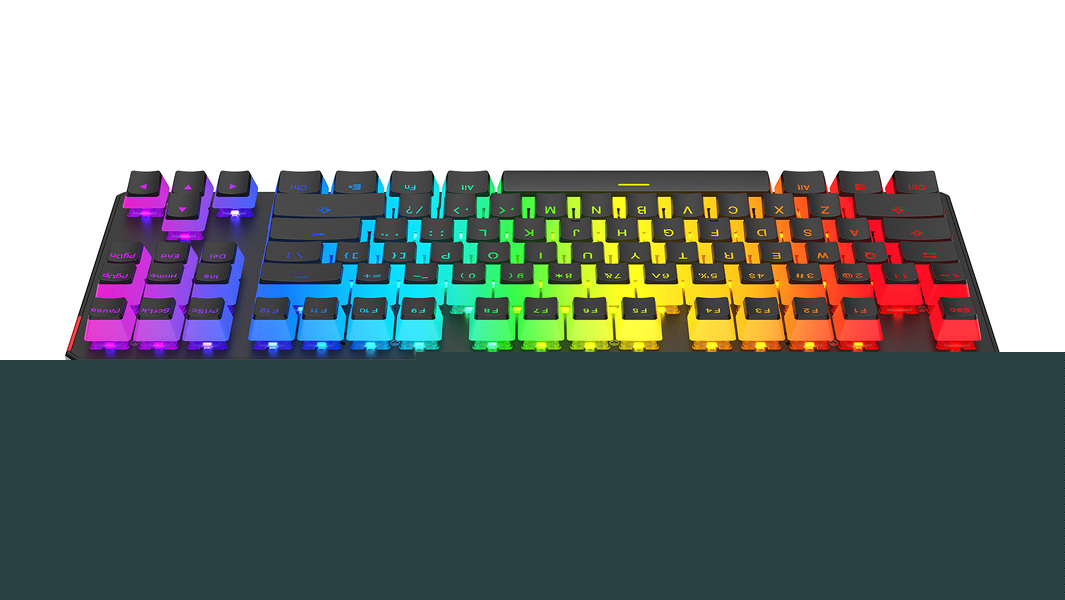 Zdjęcie produktu: Klawiatura gamingowa SPC Gear GK630K Pudding Tournament Kailh Blue RGB (SPG059)