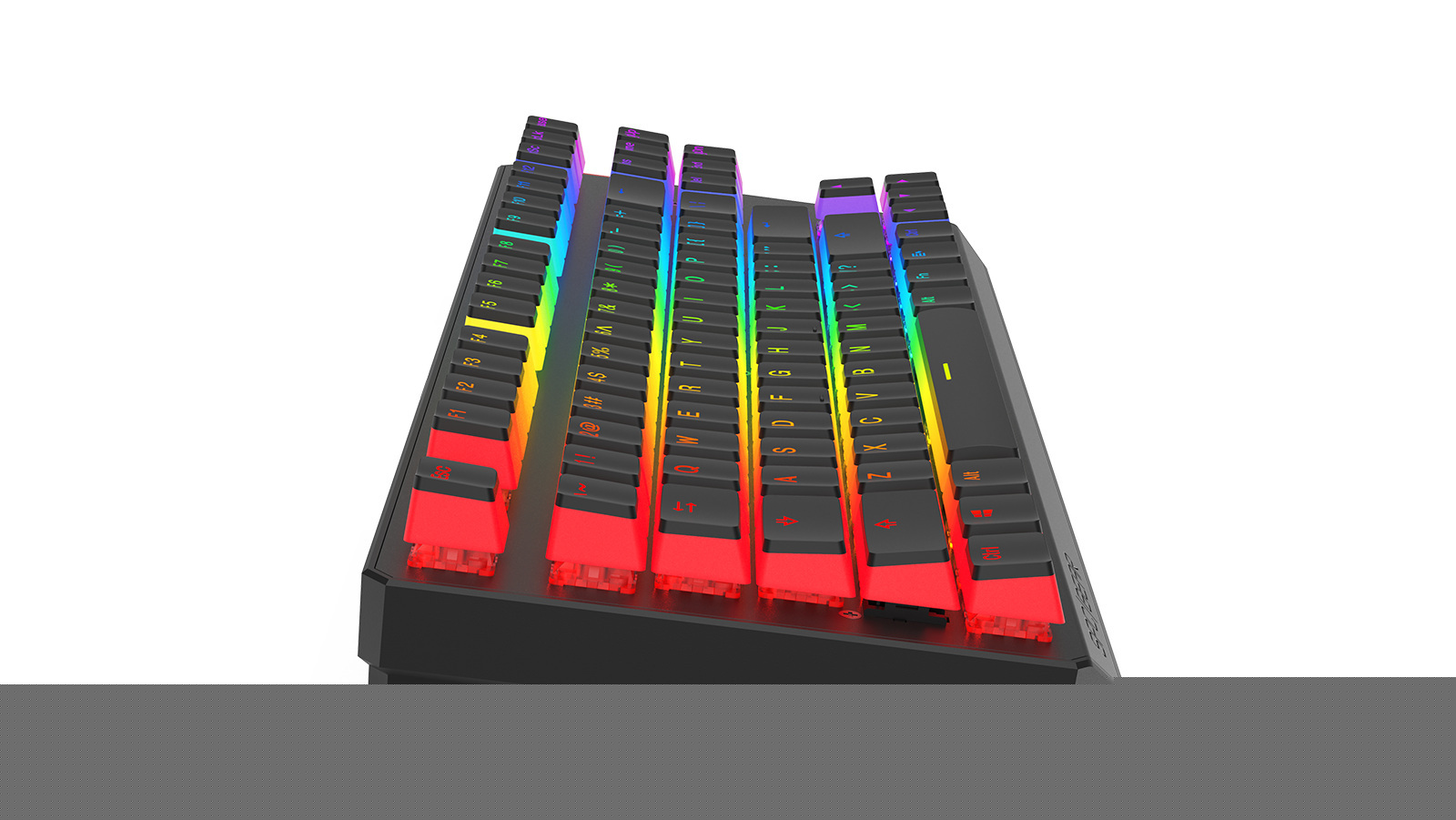 Klawiatura gamingowa SPC Gear GK630K Pudding Tournament Kailh Blue RGB (SPG059)