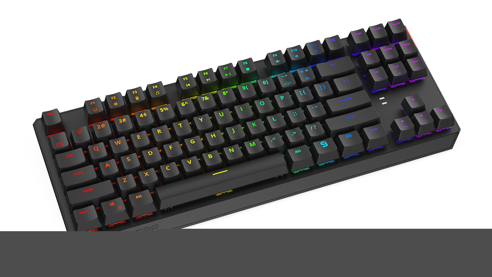 Klawiatura gamingowa SPC Gear GK630K Tournament Kailh Blue RGB (SPG056)