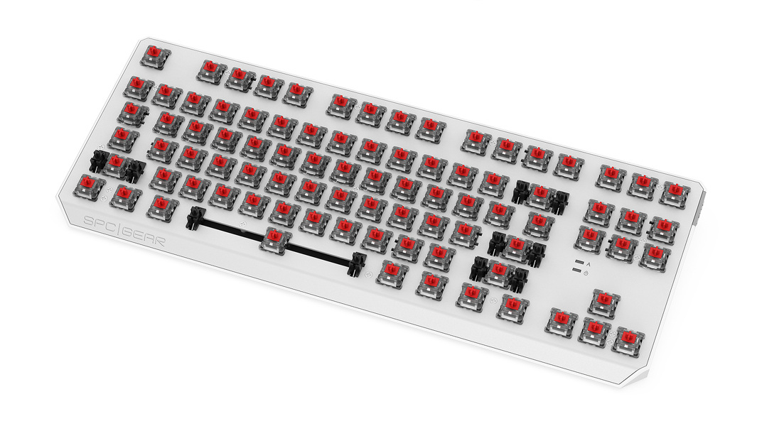 Zdjęcie produktu: Klawiatura gamingowa SPC Gear GK630K Tournament Kailh Red RGB Onyx White Pudding Edition (SPG064) Zdjęcie produktu: Klawiatura gamingowa SPC Gear GK630K Tournament Kailh Red RGB Onyx White Pudding Edition (SPG064)