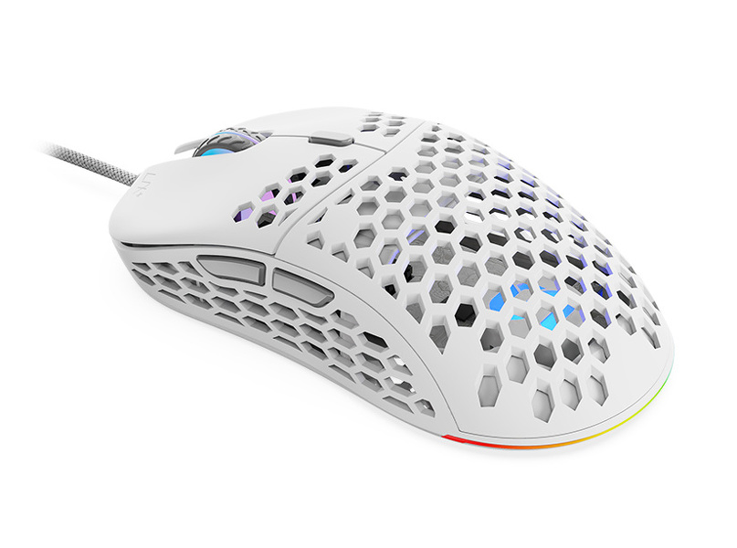 Zdjęcie produktu: Myszka gamingowa SPC Gear Gaming mouse LIX Plus Onyx White PMW3360 (SPG079)