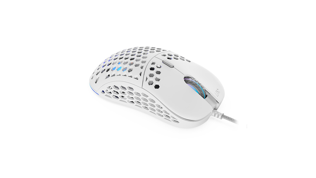 Zdjęcie produktu: Myszka gamingowa SPC Gear Gaming mouse LIX Plus Onyx White PMW3360 (SPG079)