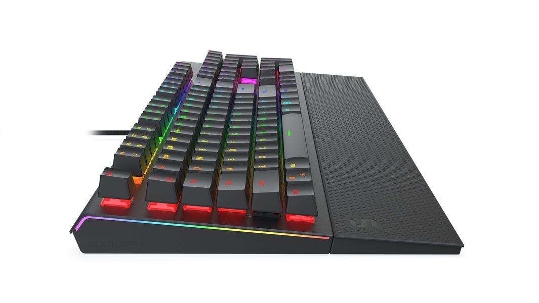 Zdjęcie produktu: Klawiatura gamingowa SPC Gear GK650K Omnis Kailh Brown RGB (SPG116), mechaniczna Zdjęcie produktu: Klawiatura gamingowa SPC Gear GK650K Omnis Kailh Brown RGB (SPG116), mechaniczna