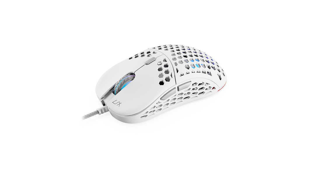 Zdjęcie produktu: Myszka gamingowa SPC Gear Gaming mouse LIX Onyx White PMW3325 (SPG080)