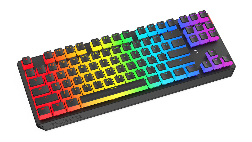 Zdjęcie produktu: Klawiatura gamingowa SPC Gear GK630K Pudding Tournament Kailh Red RGB (SPG061)