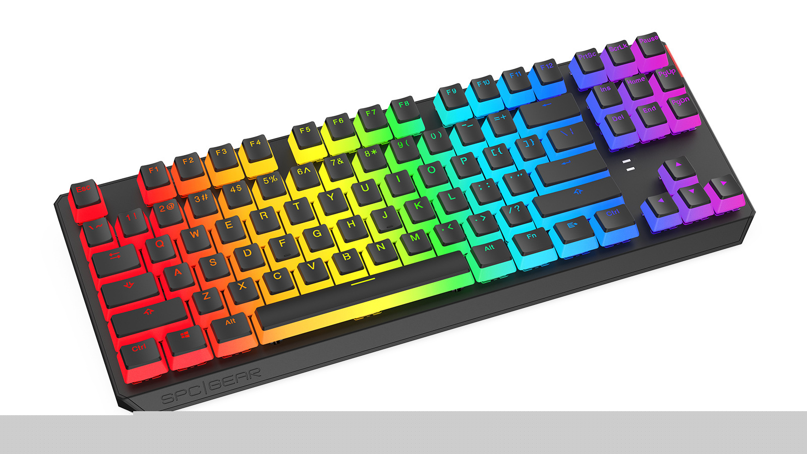 Klawiatura gamingowa SPC Gear GK630K Pudding Tournament Kailh Red RGB (SPG061)