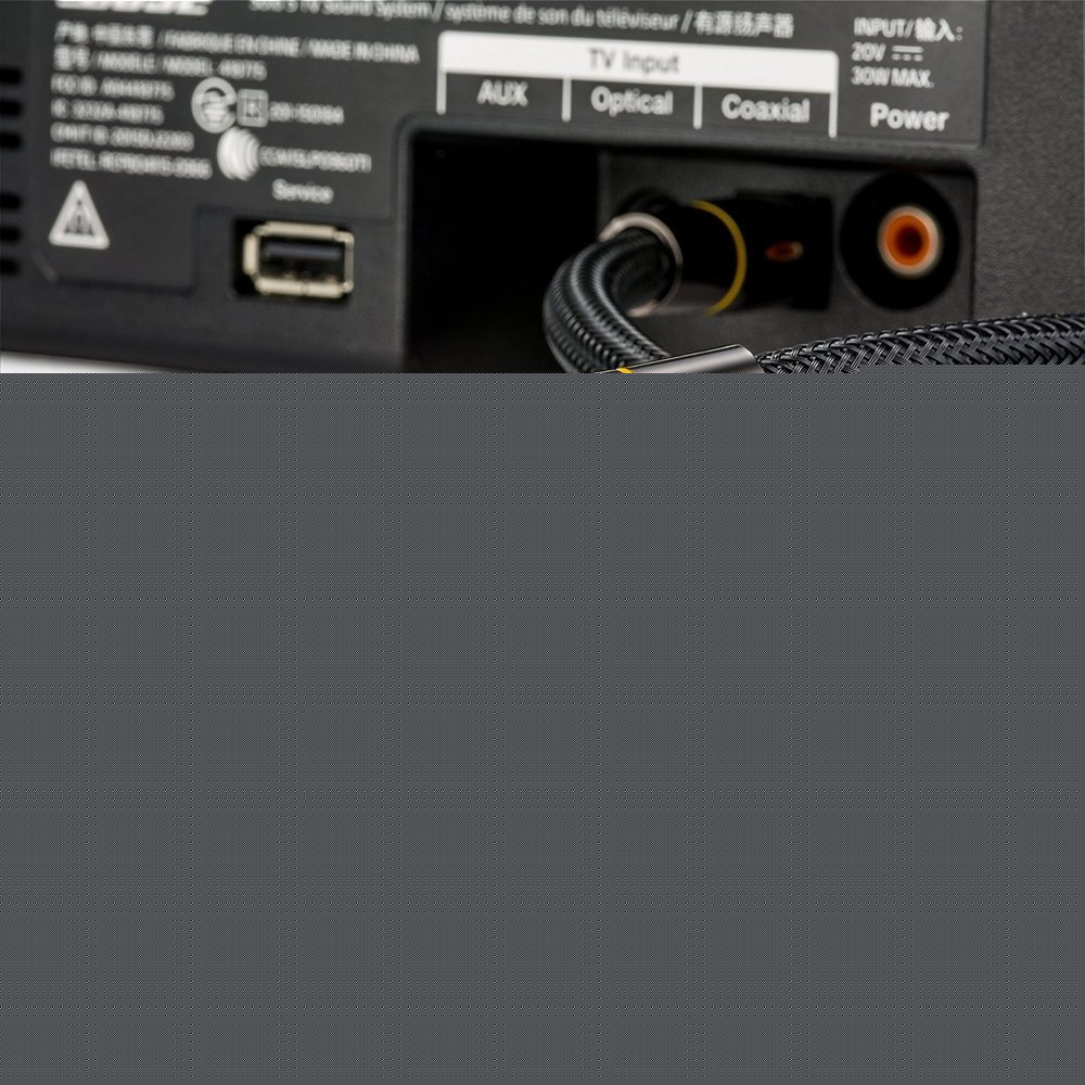 Wozinsky optyczny kabel przewód audio cyfrowy światłowód Toslink SPDIF 5m czarny (WOPT-50)