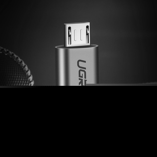 Zdjęcie produktu: Ugreen adapter przejściówka z USB Typ-C na micro USB szary (50590) Zdjęcie produktu: Ugreen adapter przejściówka z USB Typ-C na micro USB szary (50590)