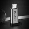 Miniatura zdjęcia: Ugreen adapter przejściówka z USB Typ-C na micro USB szary (50590) Miniatura zdjęcia: Ugreen adapter przejściówka z USB Typ-C na micro USB szary (50590)