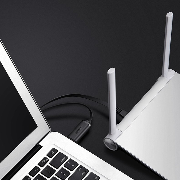 Zdjęcie produktu: Ugreen kabel konsolowy internetowy USB Typ-C - RJ45 1,5 m czarny (80186 CM204) Zdjęcie produktu: Ugreen kabel konsolowy internetowy USB Typ-C - RJ45 1,5 m czarny (80186 CM204)