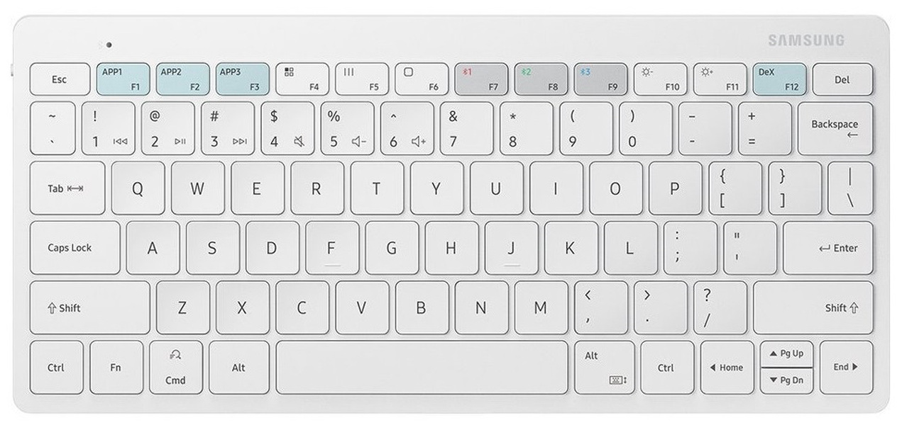 Zdjęcie produktu: Samsung Smart Keyboard Trio 500 bezprzewodowa klawiatura bluetooth biała (EJ-B3400UWEGEU) Zdjęcie produktu: Samsung Smart Keyboard Trio 500 bezprzewodowa klawiatura bluetooth biała (EJ-B3400UWEGEU)