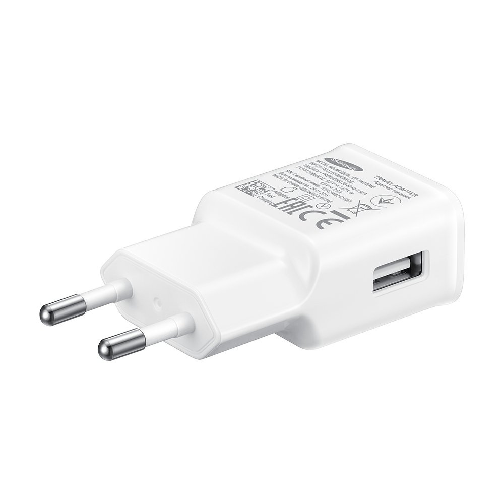 Samsung ładowarka sieciowa USB Adaptive Fast Charging (AFC) szybkie ładowanie 15 W biały (EP-TA20EWENGEU) Samsung ładowarka sieciowa USB Adaptive Fast Charging (AFC) szybkie ładowanie 15 W biały (EP-TA20EWENGEU)