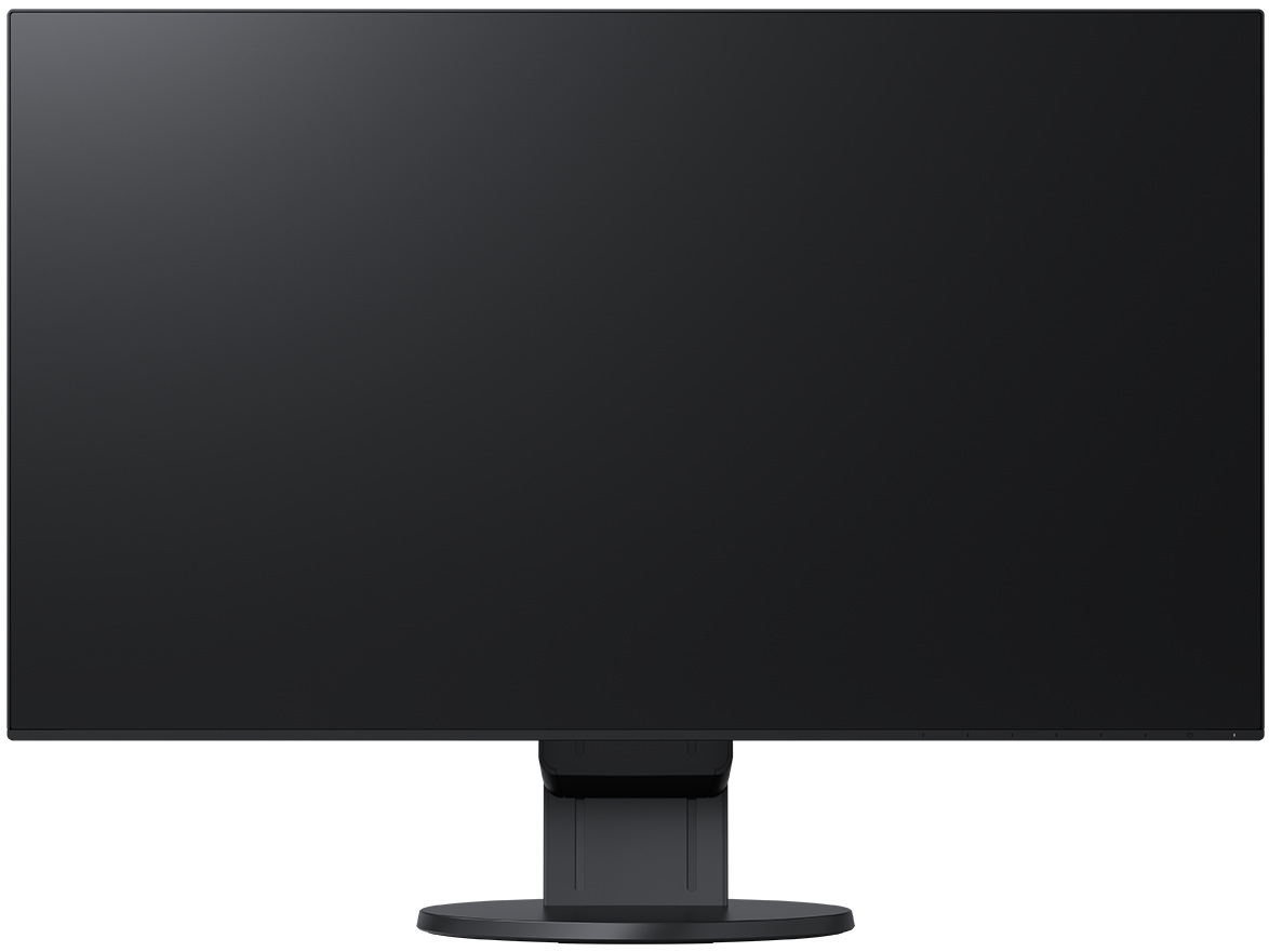 EIZO FlexScan EV2451-BK - monitor LCD IPS 23.8", 1920 x 1080 (16:9), flicker free, autoregulacja jasności, złącza HDMI, DisplayPort, DVI-D, D-Sub (czarny)