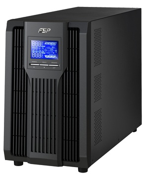 Miniatura produktu: Zasilacz UPS on-line FSP Fortron CHAMP Tower 3K 3000VA / 2700W - wejście/wyjście 1-fazowe, 4 × IEC, 6 × 9Ah