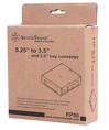 Miniatura zdjęcia: Silverstone SST-FP55B, Bay Device 5.25" to 3.5" + 2x 2.5" converter bay, black