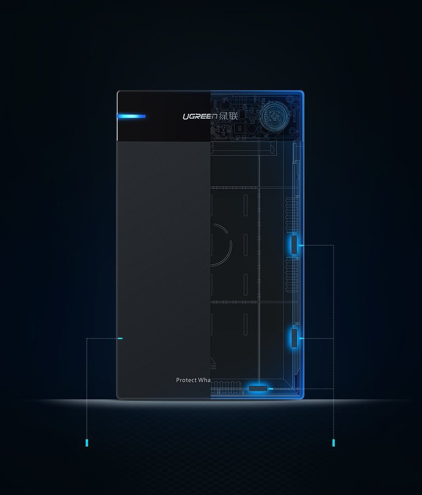 Ugreen Obudowa na dysk 3.5