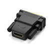 Miniatura zdjęcia: Ugreen przejściówka HDMI (żeński) - DVI 24+1 (męski) FHD 60 Hz czarny (20124)