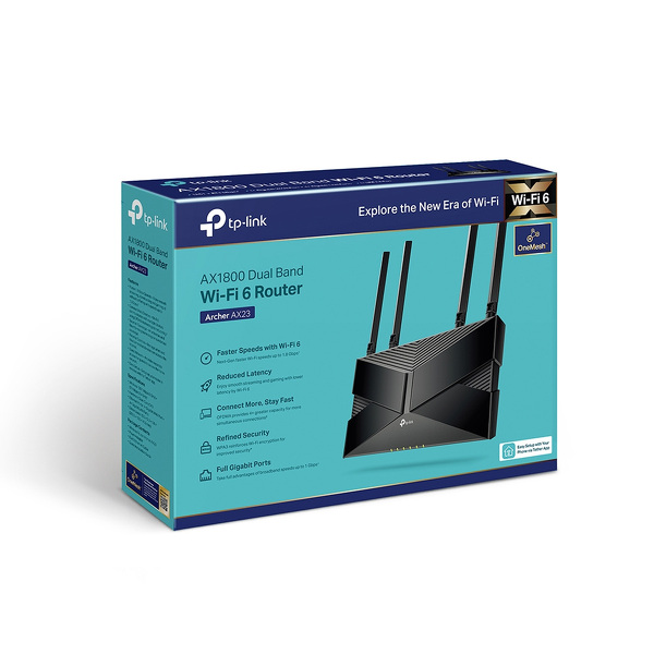 Zdjęcie produktu: TP-Link Archer AX23 AX1800 Wireless Wi-Fi 6